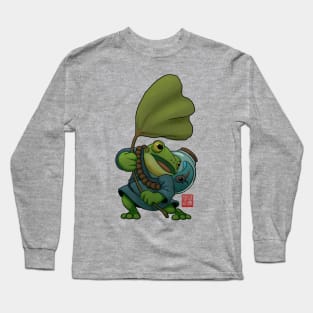 A Frog and His Son Windy Day Long Sleeve T-Shirt